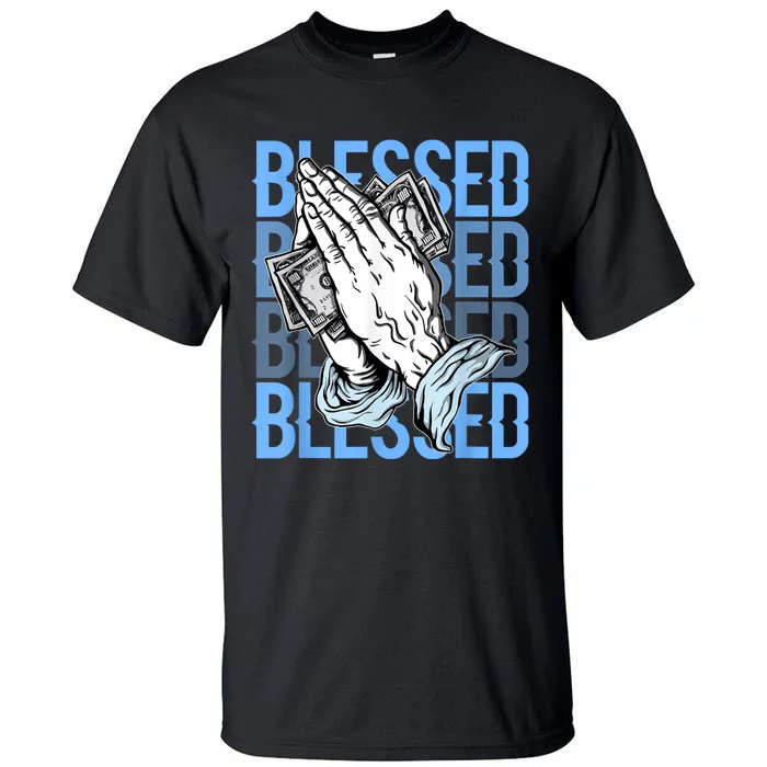 Blessed Matching To Shoe 1 UNC Toe Tall T-Shirt