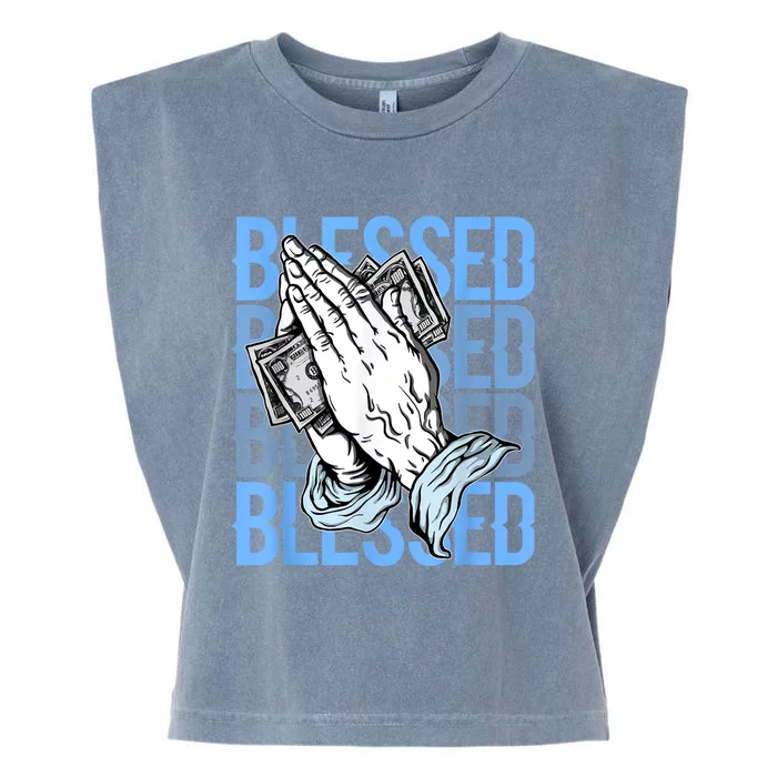 Blessed Matching To Shoe 1 UNC Toe Garment-Dyed Women's Muscle Tee