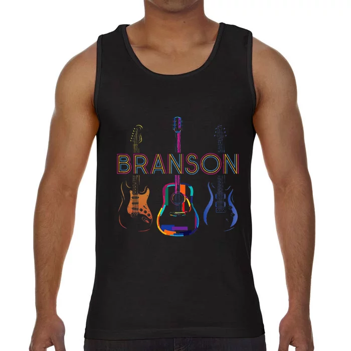 Branson Missouri Vacation Music Guitar Souvenir Comfort Colors® Tank Top