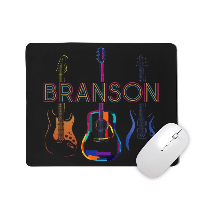 Branson Missouri Vacation Music Guitar Souvenir Mousepad