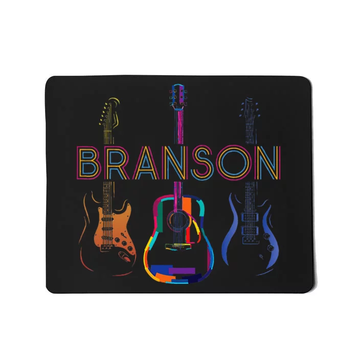 Branson Missouri Vacation Music Guitar Souvenir Mousepad