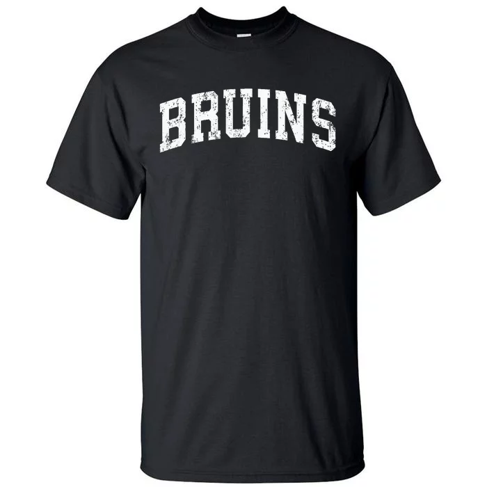 Bruins Mascot Vintage Athletic Sports Name Tall T-Shirt