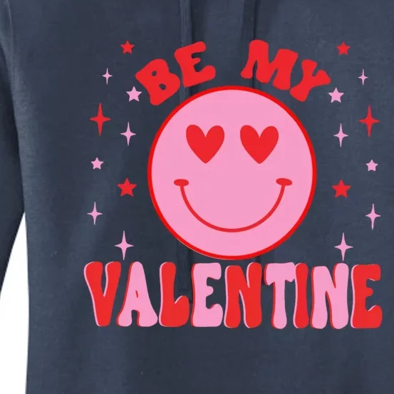 Be My Valentine's Heart Gift Women's Pullover Hoodie