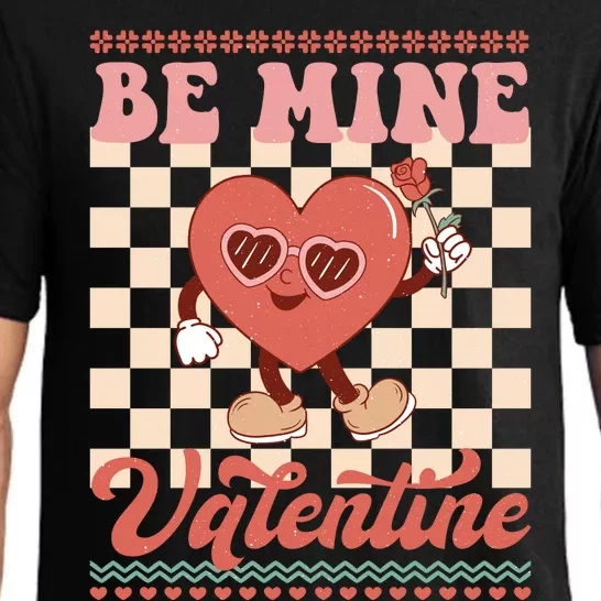 Be Mine Valentine Funny Gift For Valentine's Day Pajama Set