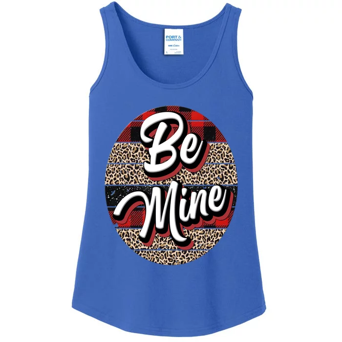 Be Mine Valentines Design Meaningful Gift Ladies Essential Tank