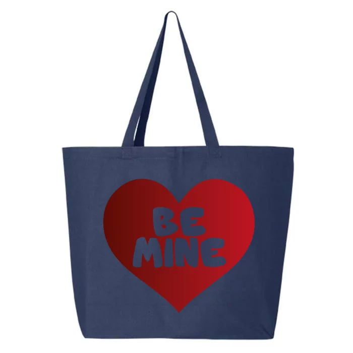 Be Mine Valentines Love Heart Funny Gift 25L Jumbo Tote