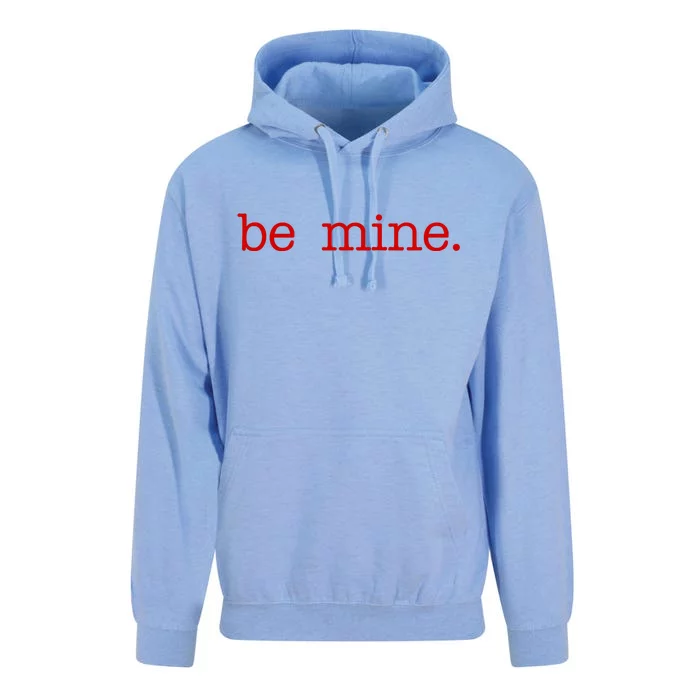 Be Mine Valentine Funny Cute Valentines Day Unisex Surf Hoodie