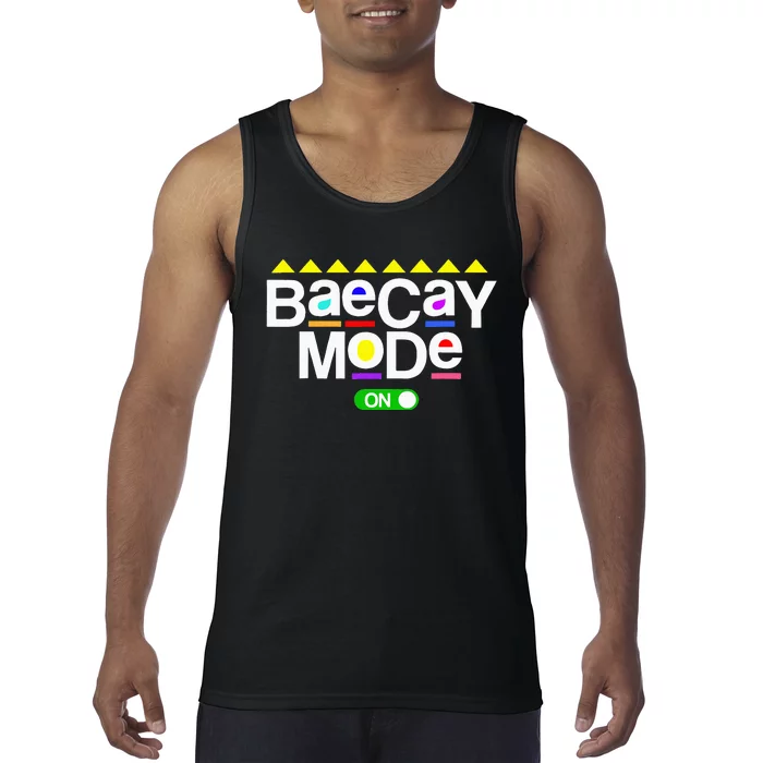 Baecay Mode Vacation Boyfriend Girlfriend 80s 90s Tank Top