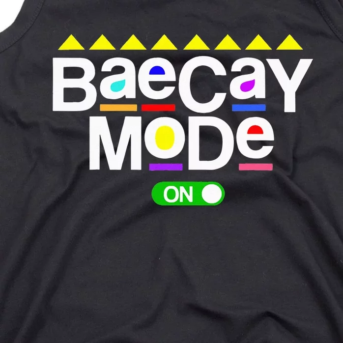 Baecay Mode Vacation Boyfriend Girlfriend 80s 90s Tank Top