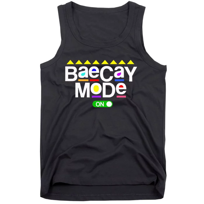 Baecay Mode Vacation Boyfriend Girlfriend 80s 90s Tank Top