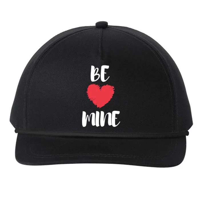 Be Mine Valentine's Day Phrases Meaningful Gift Snapback Five-Panel Rope Hat