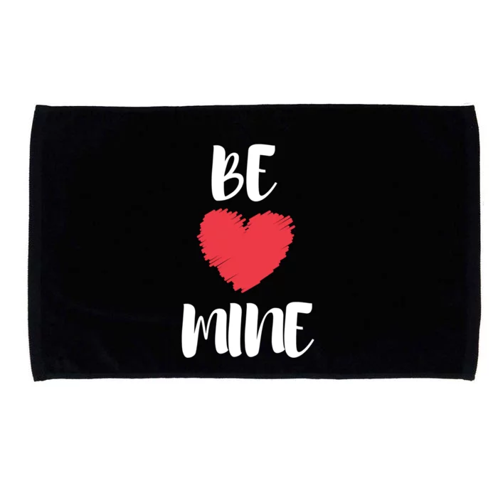 Be Mine Valentine's Day Phrases Meaningful Gift Microfiber Hand Towel