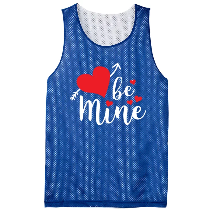 Be Mine Valentine's Day Cute Heart Gift Mesh Reversible Basketball Jersey Tank