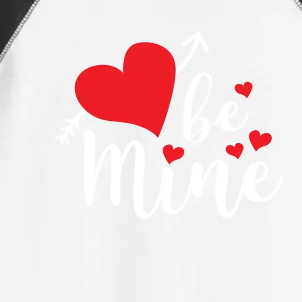 Be Mine Valentine's Day Cute Heart Gift Toddler Fine Jersey T-Shirt