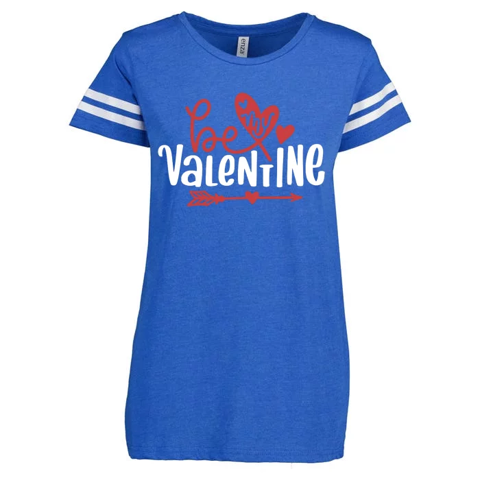 Be My Valentine Cute Gift Enza Ladies Jersey Football T-Shirt