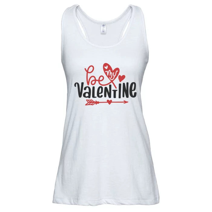 Be My Valentine Cute Gift Ladies Essential Flowy Tank