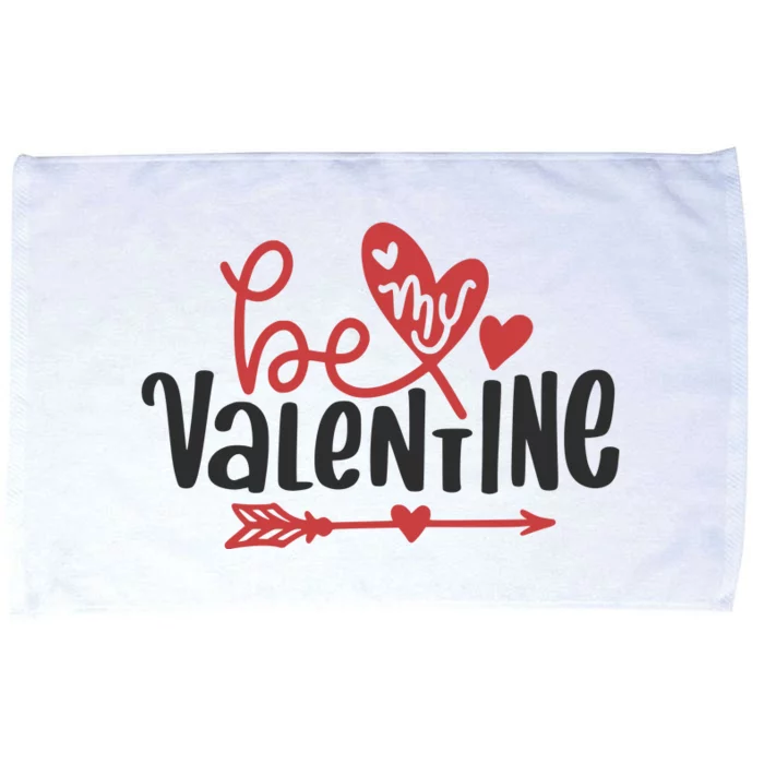 Be My Valentine Cute Gift Microfiber Hand Towel