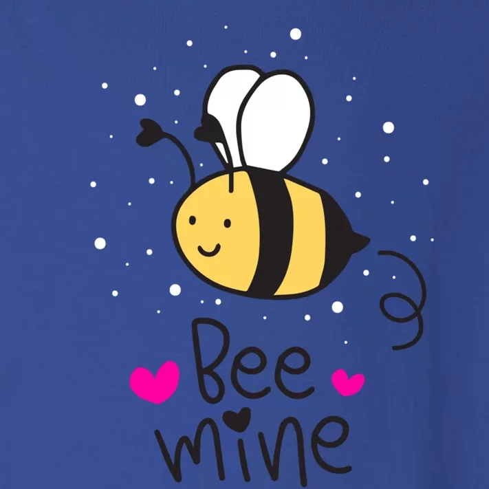 Bee Mine Valentine's Day Gift Toddler Long Sleeve Shirt