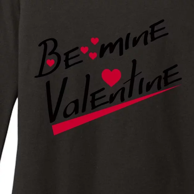 Be Mine Valentine,Valentines Day Love Womens CVC Long Sleeve Shirt