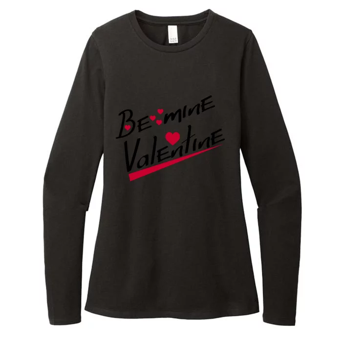 Be Mine Valentine,Valentines Day Love Womens CVC Long Sleeve Shirt