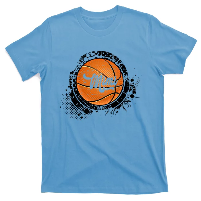 Basketball Mimi Vintage Basketball Family Matching Gift T-Shirt