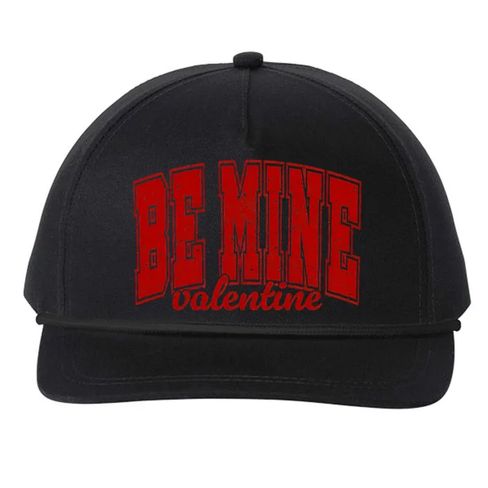 Be Mine Valentine Matching Couple Lover Snapback Five-Panel Rope Hat