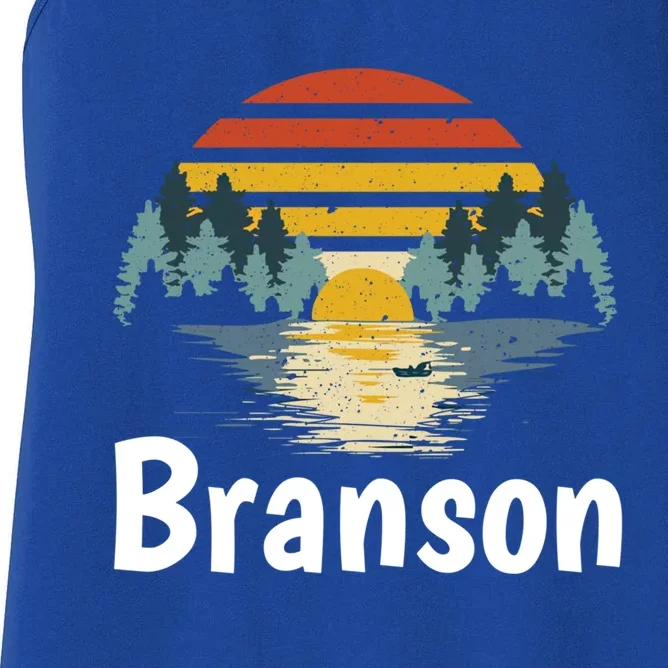 Branson Missouri Vacation Family Group Gift Great Gift Women's Racerback Tank