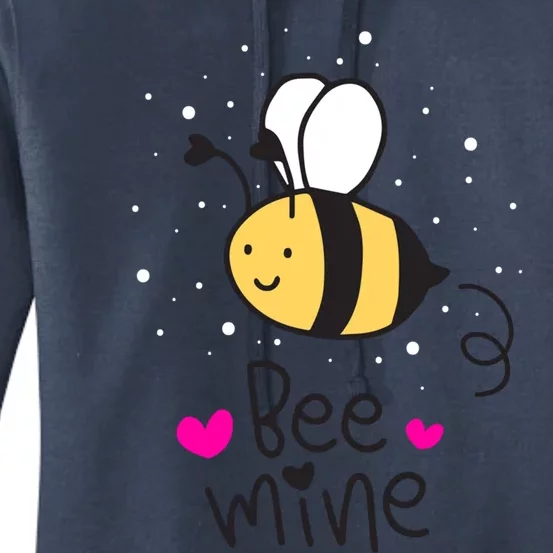 Bee Mine Valentine's Day Gift Women's Pullover Hoodie