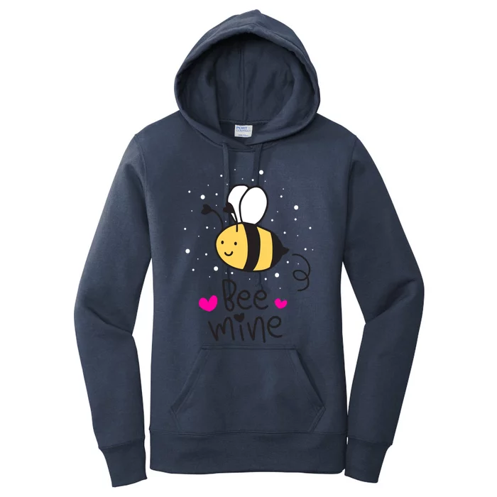 Bee Mine Valentine's Day Gift Women's Pullover Hoodie