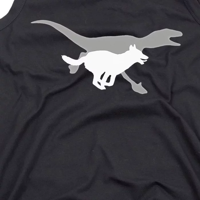 Belgian Malinois Velociraptor Maliraptor Running Tank Top