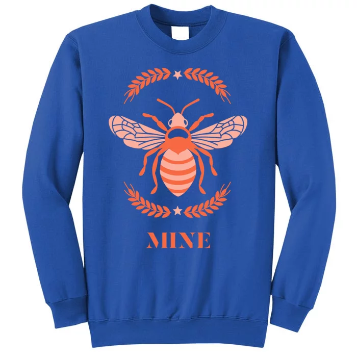 Bee Mine Valentine's Day Gift Tall Sweatshirt