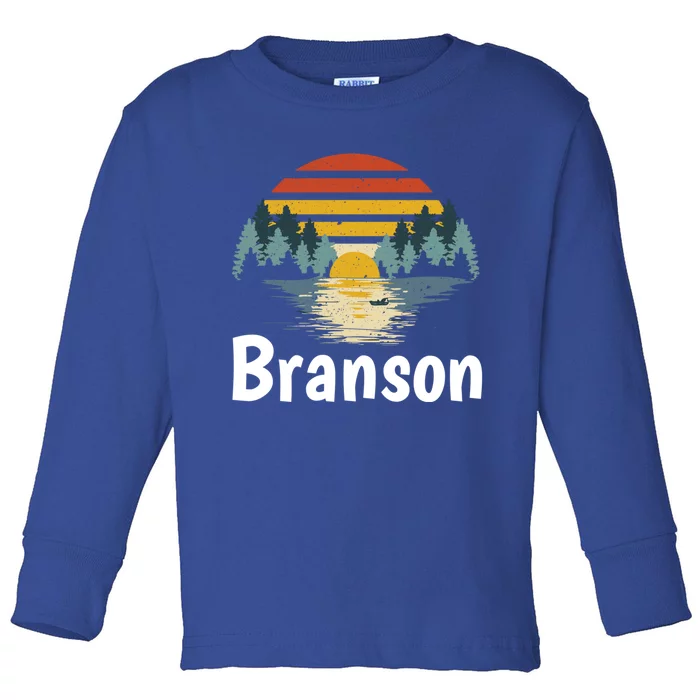 Branson Missouri Vacation Family Group Gift Toddler Long Sleeve Shirt