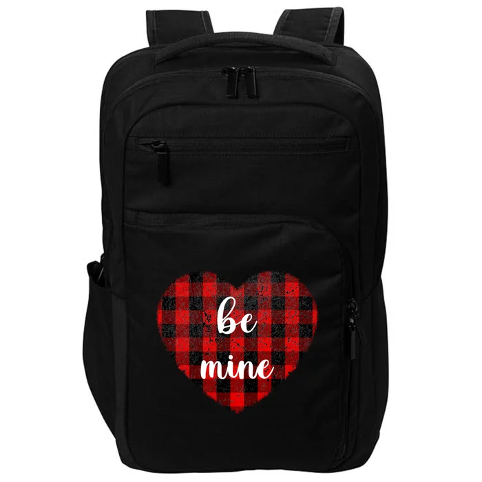 Be Mine Valentine's Day Gift Cute Heart Gift Impact Tech Backpack