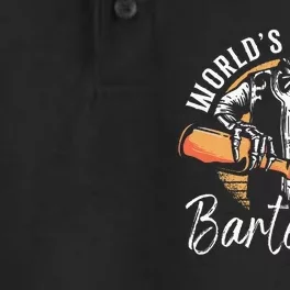 Bartender Mixologist Worlds Greatest Bartender Dry Zone Grid Performance Polo