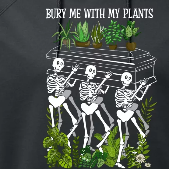 Bury Me With My Plants Performance Fleece Hoodie