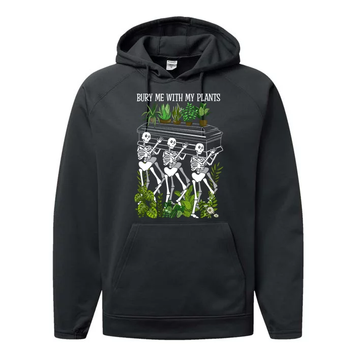 Bury Me With My Plants Performance Fleece Hoodie