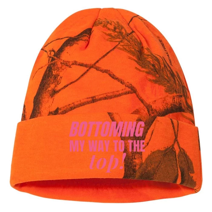 Bottoming My Way To The Top Kati - 12in Camo Beanie