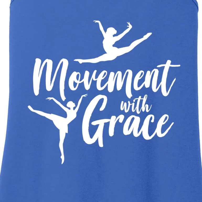 Ballet Movet With Grace Ballet Cute Gift Ladies Essential Tank