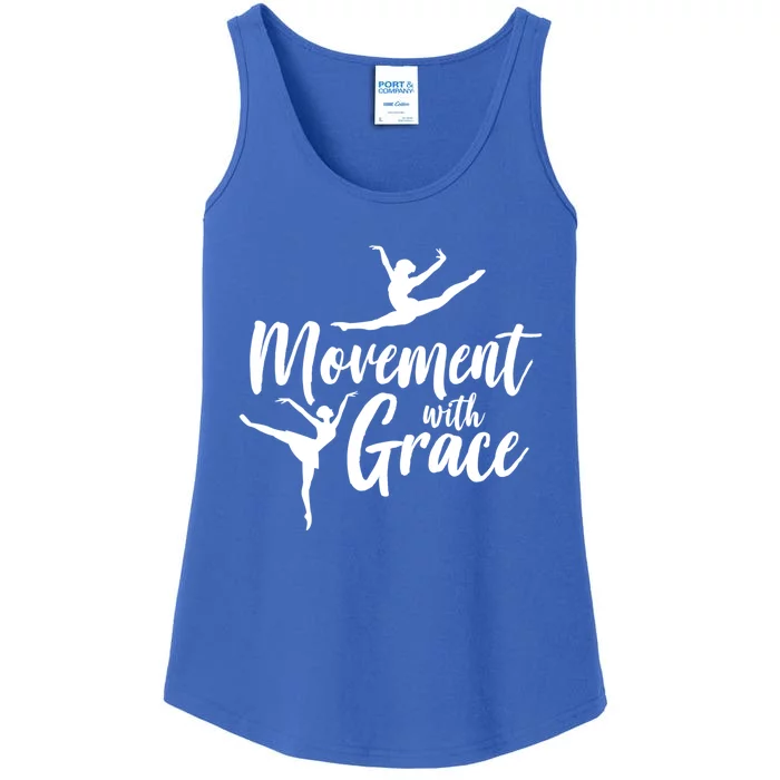 Ballet Movet With Grace Ballet Cute Gift Ladies Essential Tank