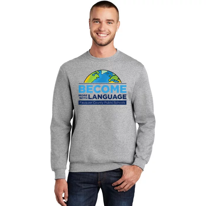 Become More With Language. ESL Teacher. Sweatshirt