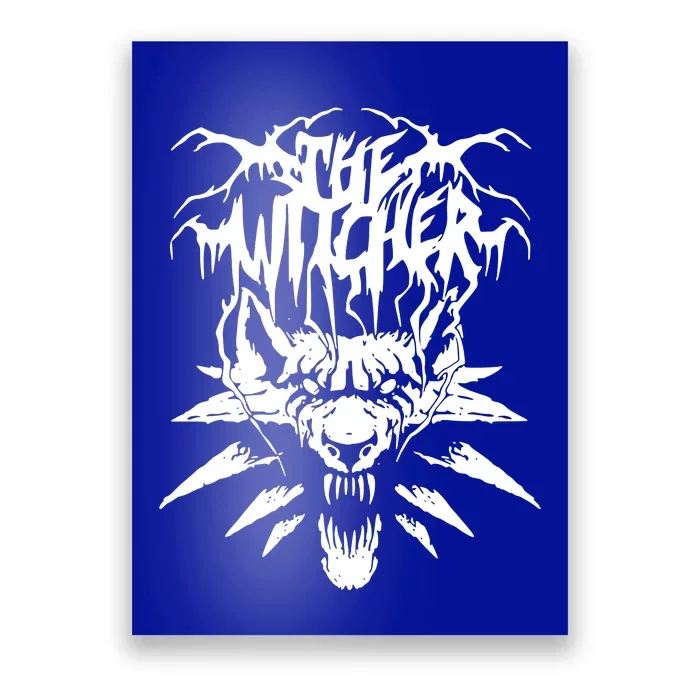 Black Metal Witcher Poster