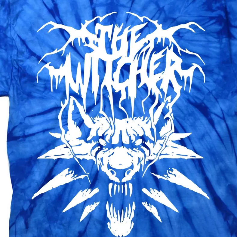 Black Metal Witcher Tie-Dye T-Shirt