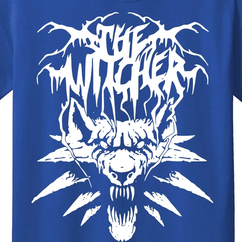 Black Metal Witcher Kids T-Shirt