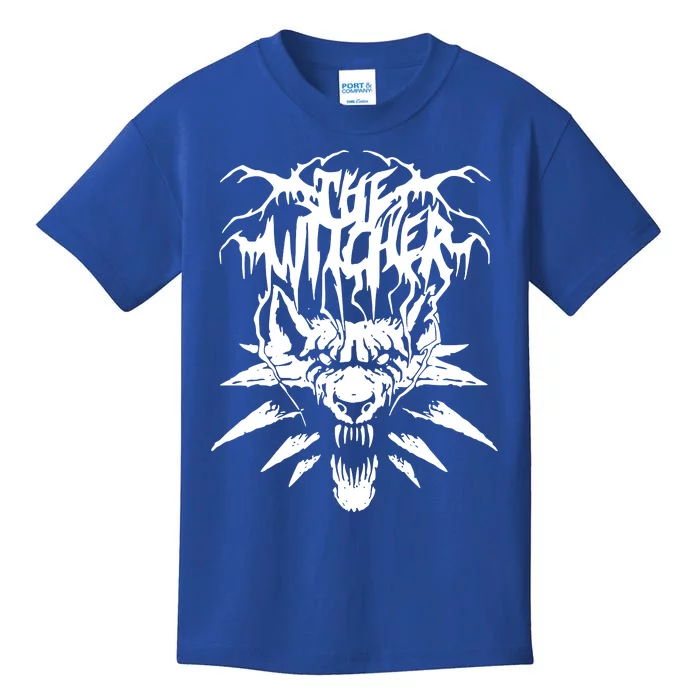 Black Metal Witcher Kids T-Shirt