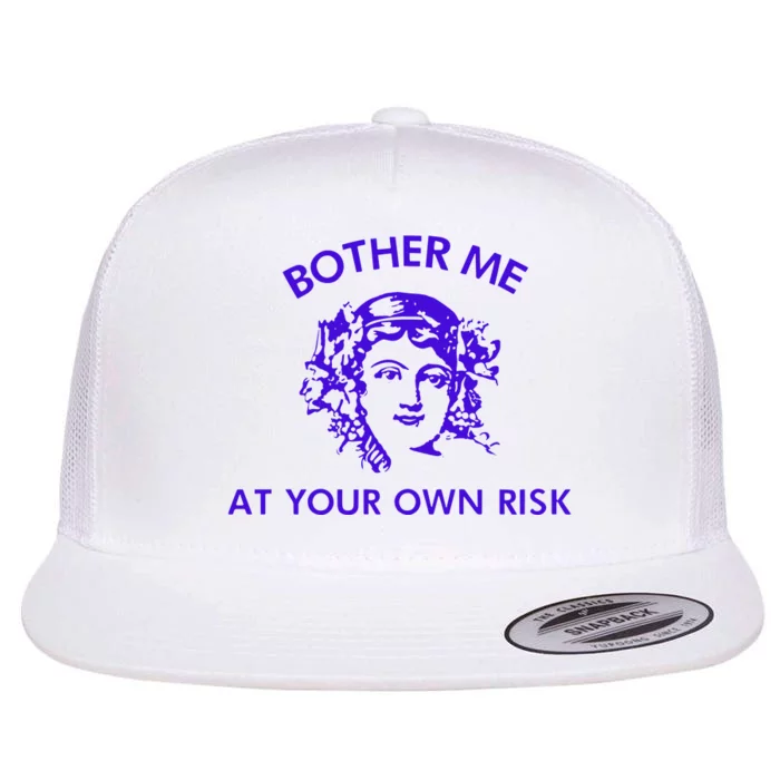 Bother Meat Your Own Risk Flat Bill Trucker Hat