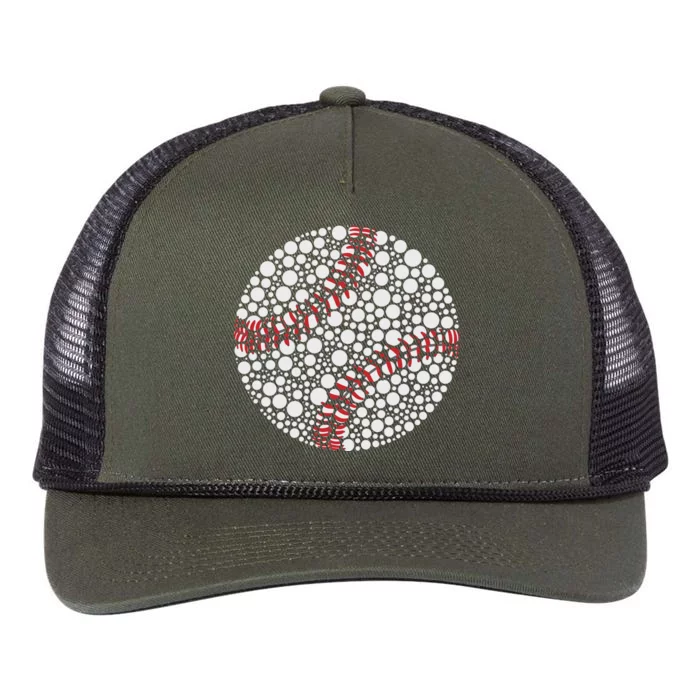 Baseball Make Your Mark International Dot Day Retro Rope Trucker Hat Cap