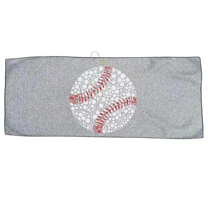 Baseball Make Your Mark International Dot Day Large Microfiber Waffle Golf Towel