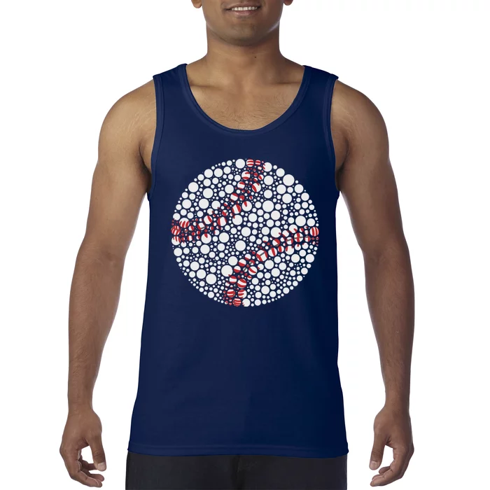 Baseball Make Your Mark International Dot Day Tank Top