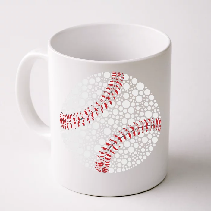 Baseball Make Your Mark International Dot Day Front & Back Coffee Mug