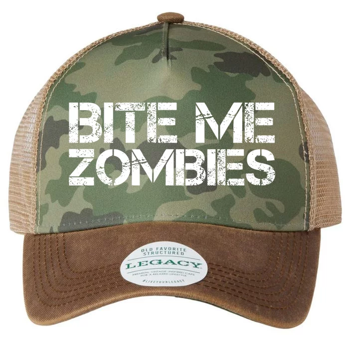 Bite Me Zombies Legacy Tie Dye Trucker Hat